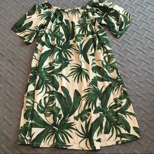 H&M Palm/Monstera Dress